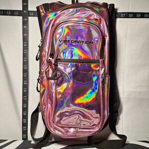 Vibedration Hydration Backpack w/o bladder - Pink vinyl type - USED